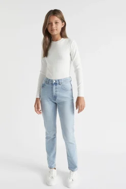 Seed Heritage Denim & Jeans-Core Straight Leg Jean Pale Blue Wash