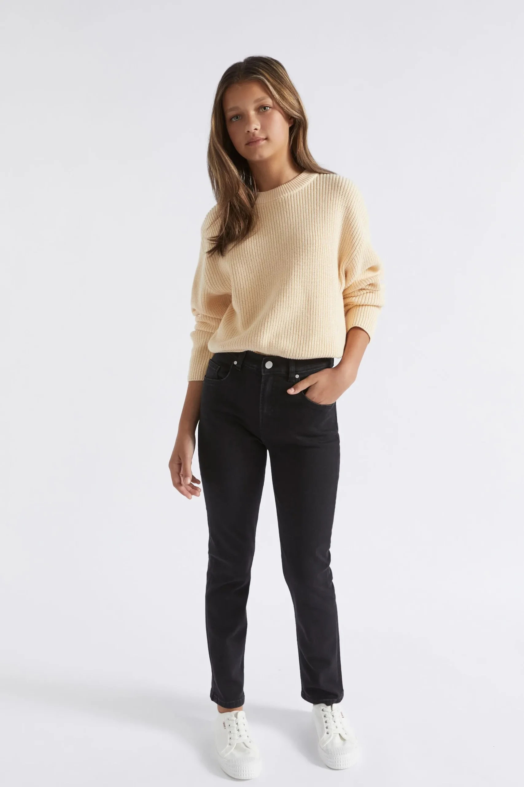 Seed Heritage Denim & Jeans-Core Straight Leg Jean Black Wash