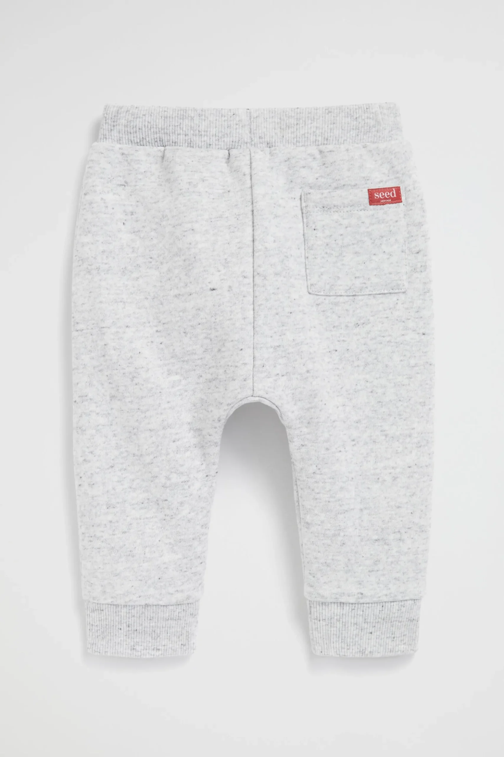 Seed Heritage Pants-Core Trackpant Cloudy Marle
