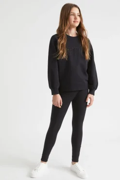 Seed Heritage Pants-Core Yogi Legging Black