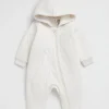 Seed Heritage Jumpsuits & Overalls-Cosy Quilted Zipsuit Snow Marle