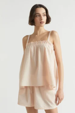 Seed Heritage Sleepwear-Cotton Sleep Short Blush