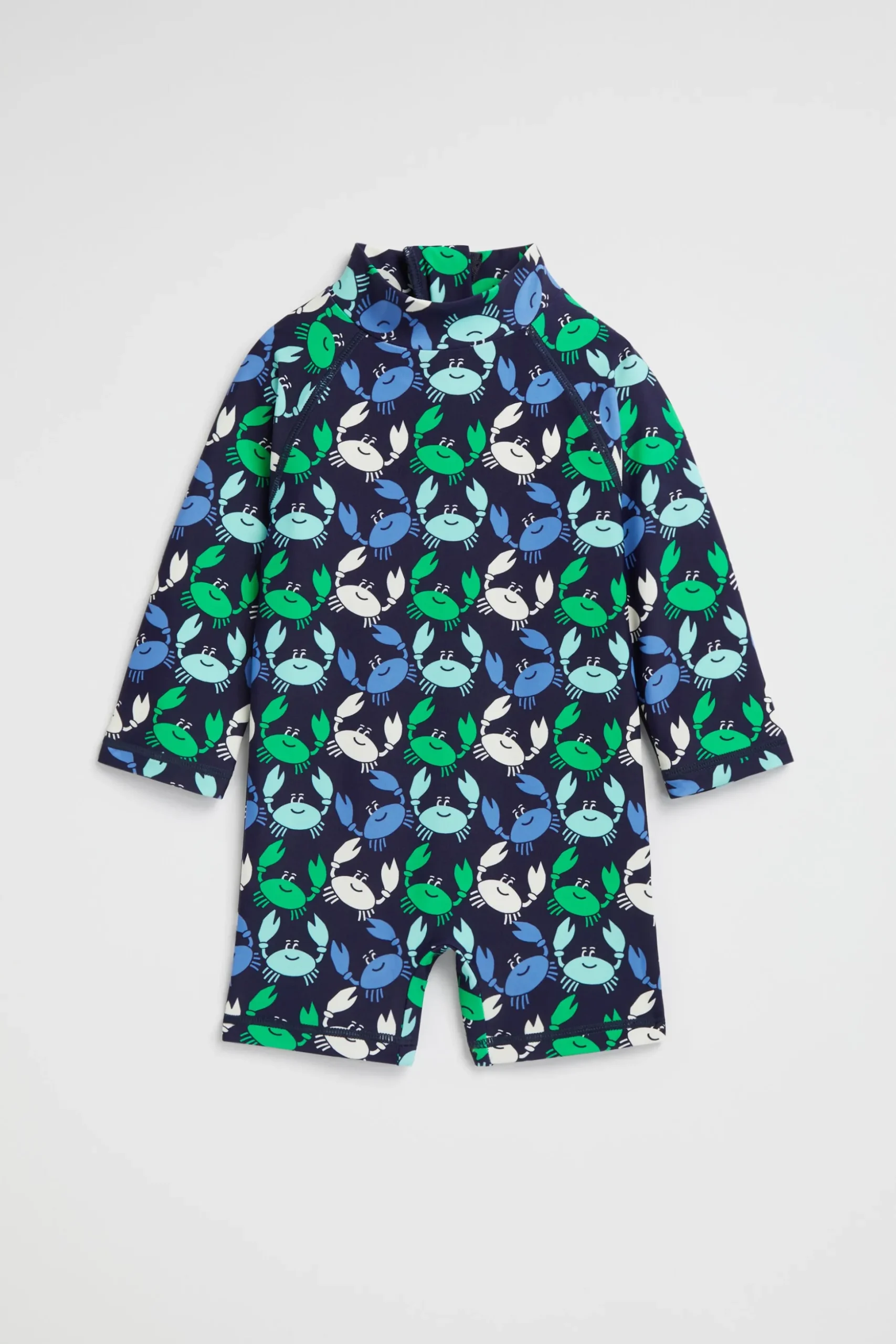 Seed Heritage Swimwear-Crab Rashsuit Midnight Blue