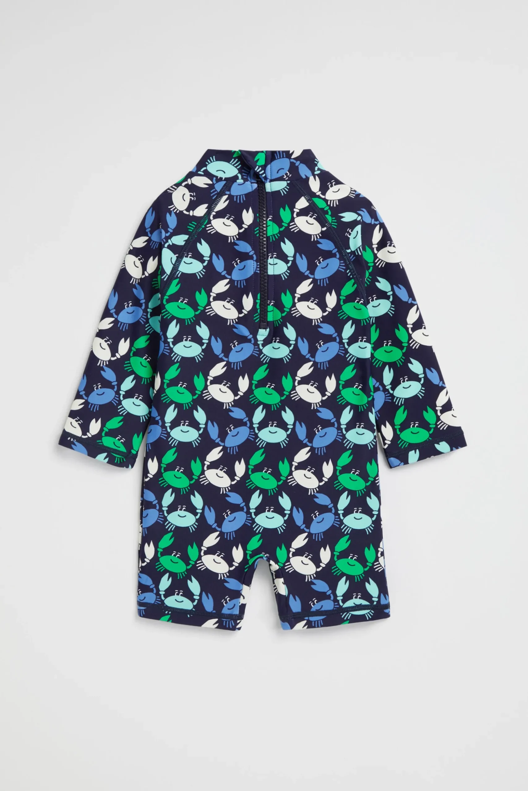 Seed Heritage Swimwear-Crab Rashsuit Midnight Blue