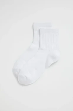 Seed Heritage Socks & Tights-1/4 Crew Socks White