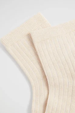 Seed Heritage Socks & Tights-1/4 Crew Socks Oatmeal
