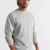 Seed Heritage T-Shirts & Sweaters-Crewneck Sweatshirt Grey Marle