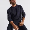 Seed Heritage T-Shirts & Sweaters-Crewneck Sweatshirt Midnight Blue