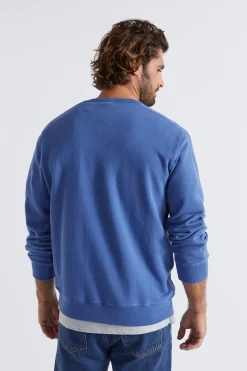 Seed Heritage T-Shirts & Sweaters-Crewneck Sweatshirt Dutch Blue