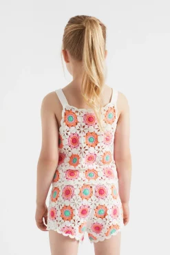Seed Heritage T-Shirts & Tops-Crochet Cami Multi