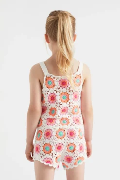 Seed Heritage Shorts-Crochet Short Multi