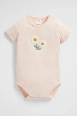 Seed Heritage Bodysuits & Onesies-Daisy Bodysuit Rosewater