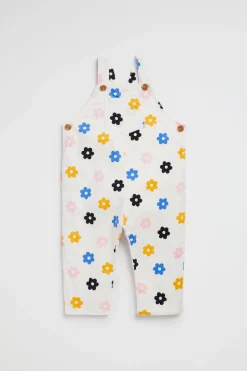 Seed Heritage Playsuits & Overalls-Daisy Cord Overall Canvas