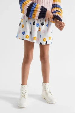 Seed Heritage Skirts-Daisy Cord Skirt Canvas