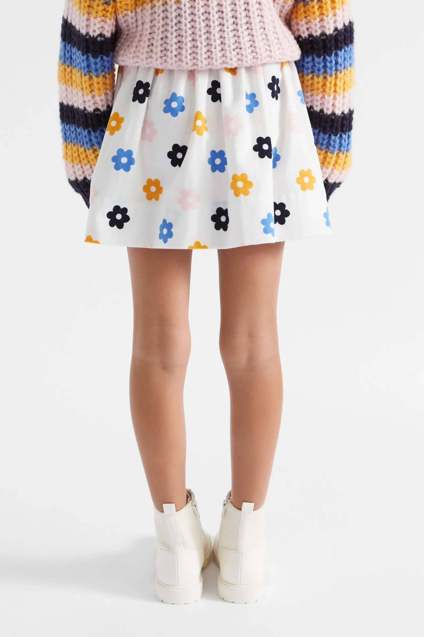 Seed Heritage Skirts-Daisy Cord Skirt Canvas