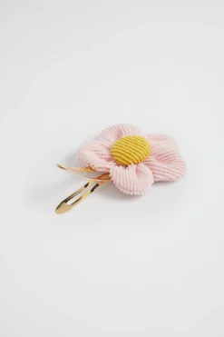 Seed Heritage Hair Accessories-Daisy Cord Snap Dusty Rose