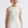 Seed Heritage Dresses-Daisy Embroidered Dress Canvas