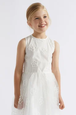 Seed Heritage Dresses-Daisy Embroidered Dress Canvas