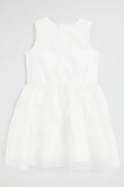 Seed Heritage Dresses-Daisy Embroidered Dress Canvas