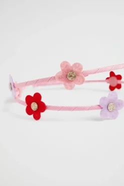 Seed Heritage Hair Accessories-Daisy Felt Headband Multi