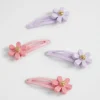 Seed Heritage Hair Accessories-Daisy Glitter Snap Pack Multi