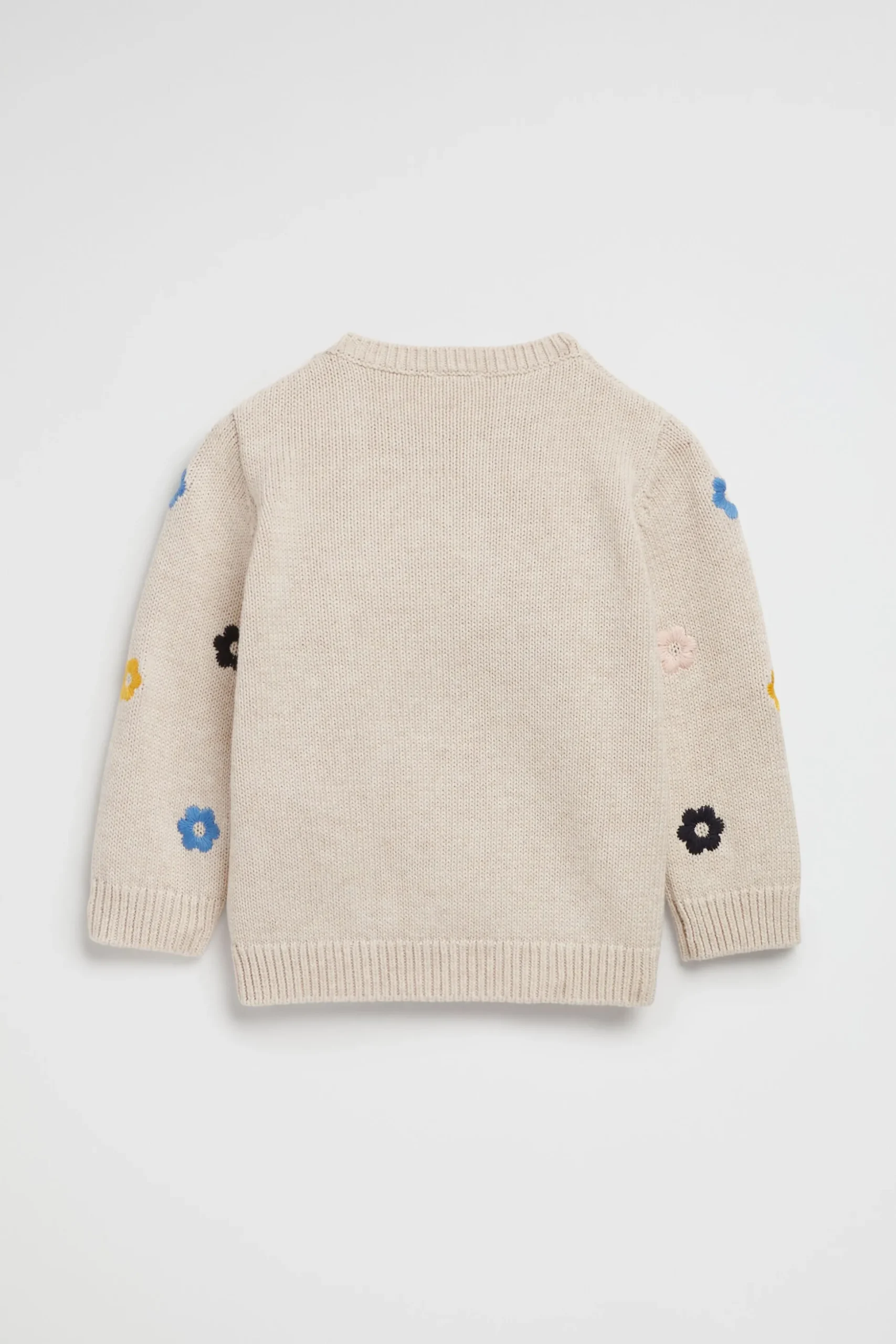 Seed Heritage Knitwear & Sweaters-Daisy Knit Oat Marle