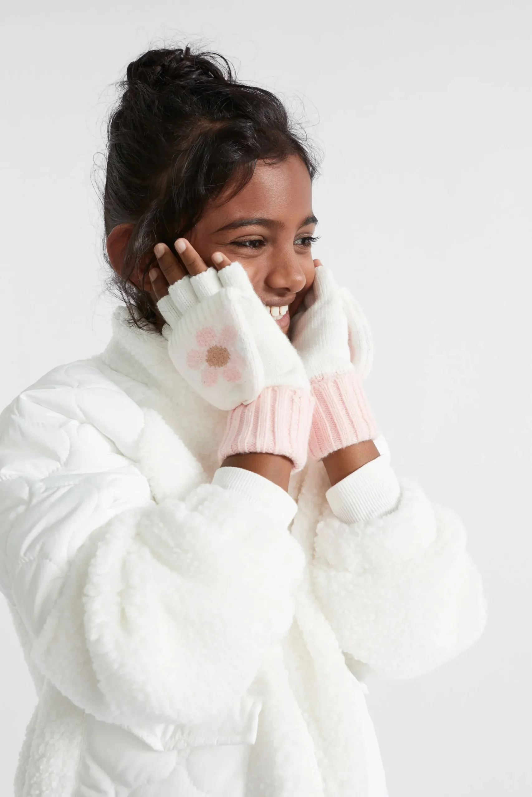 Seed Heritage Ponchos & Capes-Daisy Mittens Multi