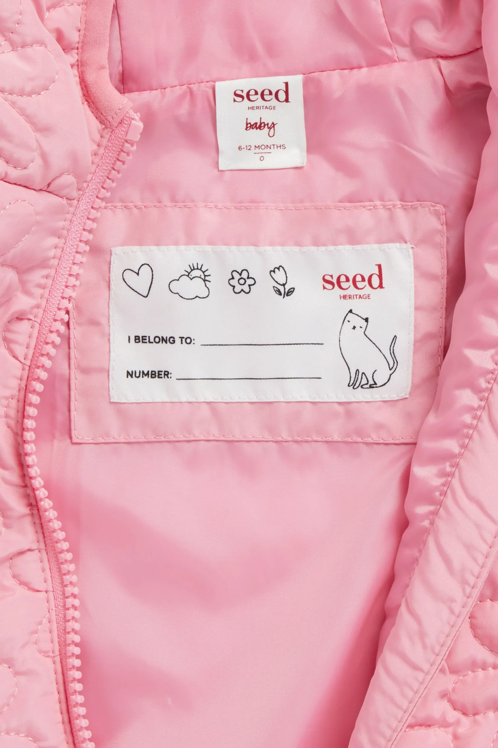 Seed Heritage Jackets & Vests-Daisy Puffer Jacket Camelia
