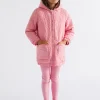 Seed Heritage Jackets & Vests-Daisy Quilted Anorak Camelia