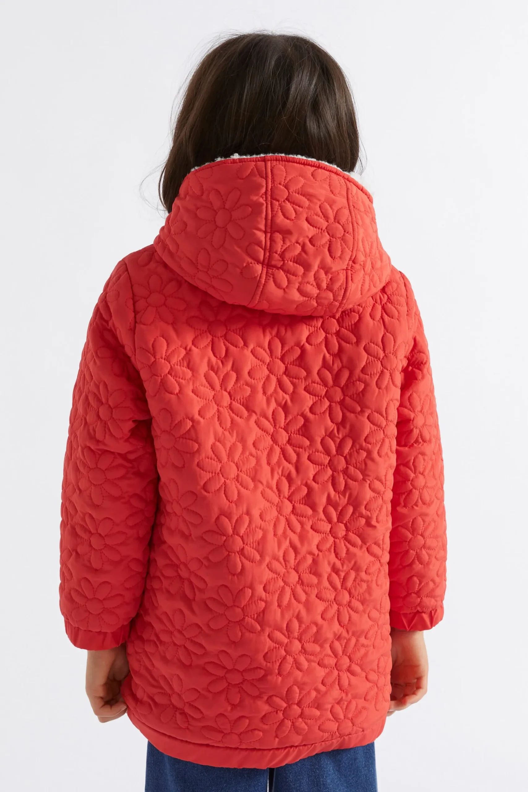 Seed Heritage Jackets & Vests-Daisy Quilted Anorak Super Red
