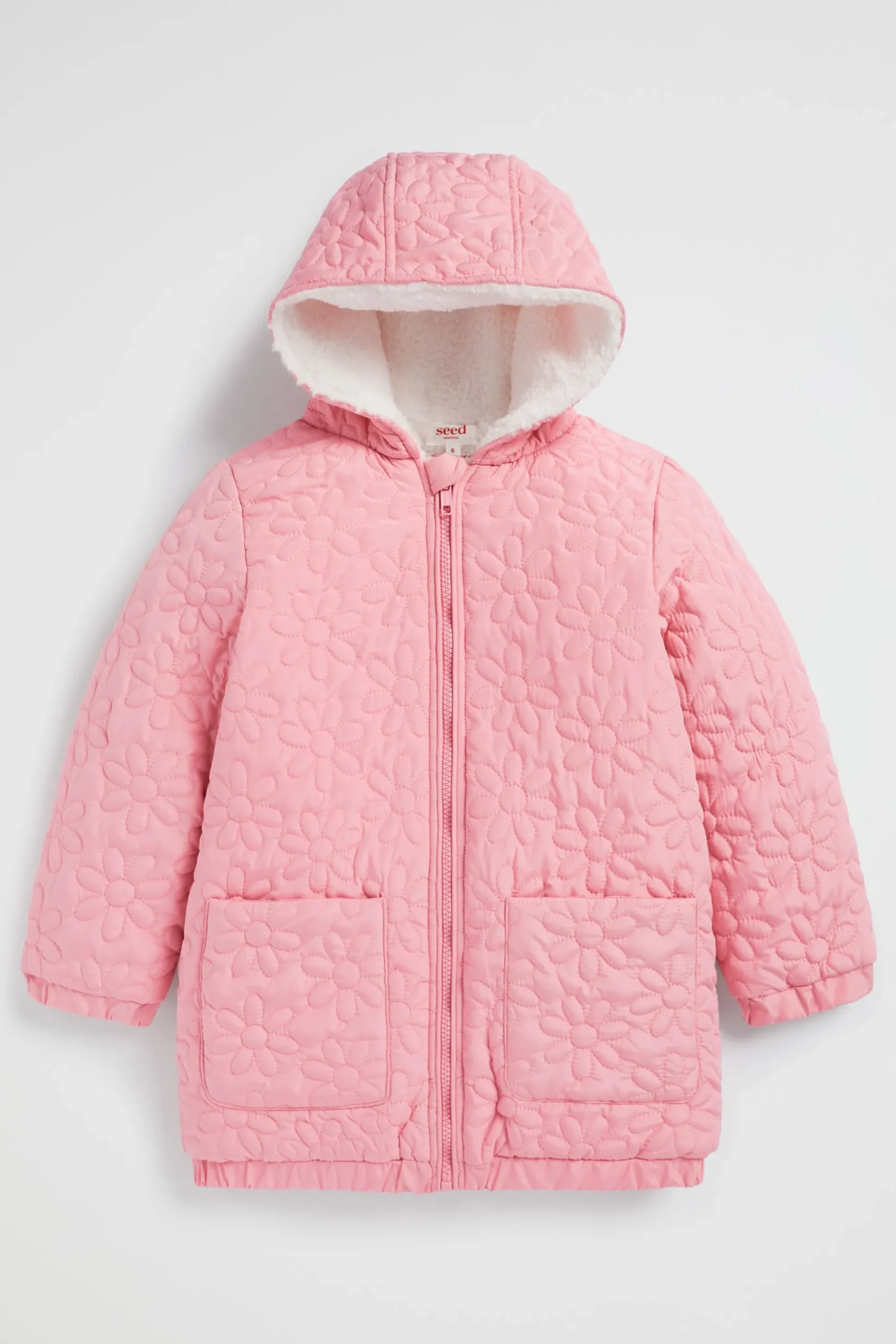 Seed Heritage Jackets & Vests-Daisy Quilted Anorak Camelia