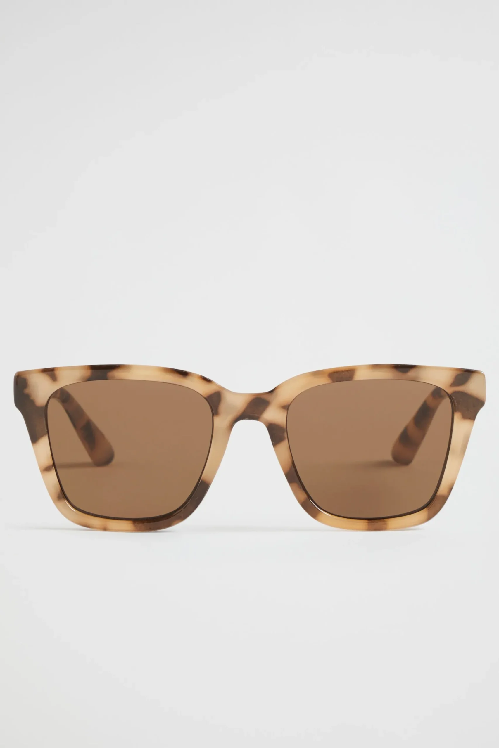 Seed Heritage Sunglasses & Glasses-Danielle D Frame Sunglasses Milky Tort