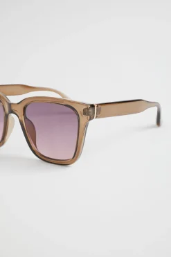 Seed Heritage Sunglasses & Glasses-Danielle D Frame Sunglasses Dark Fern