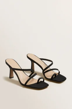 Seed Heritage Heels & Wedges-Danni Heeled Sandal Black