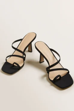 Seed Heritage Heels & Wedges-Danni Heeled Sandal Black