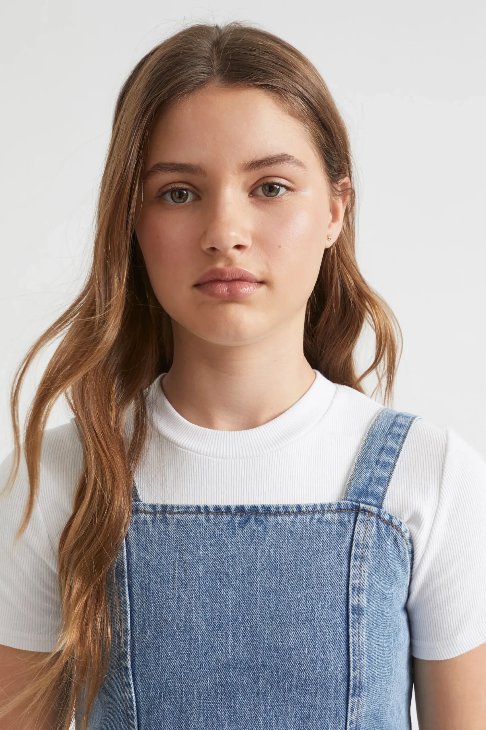 Seed Heritage Denim & Jeans-Denim A-Line Dress Bright Sky