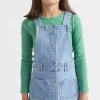 Seed Heritage Denim & Jeans-Denim Pinafore Original Indigo