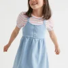 Seed Heritage Denim & Jeans-Denim Pinafore Classic Wash