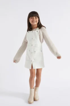 Seed Heritage Denim & Jeans-Denim Pinafore Canvas Wash