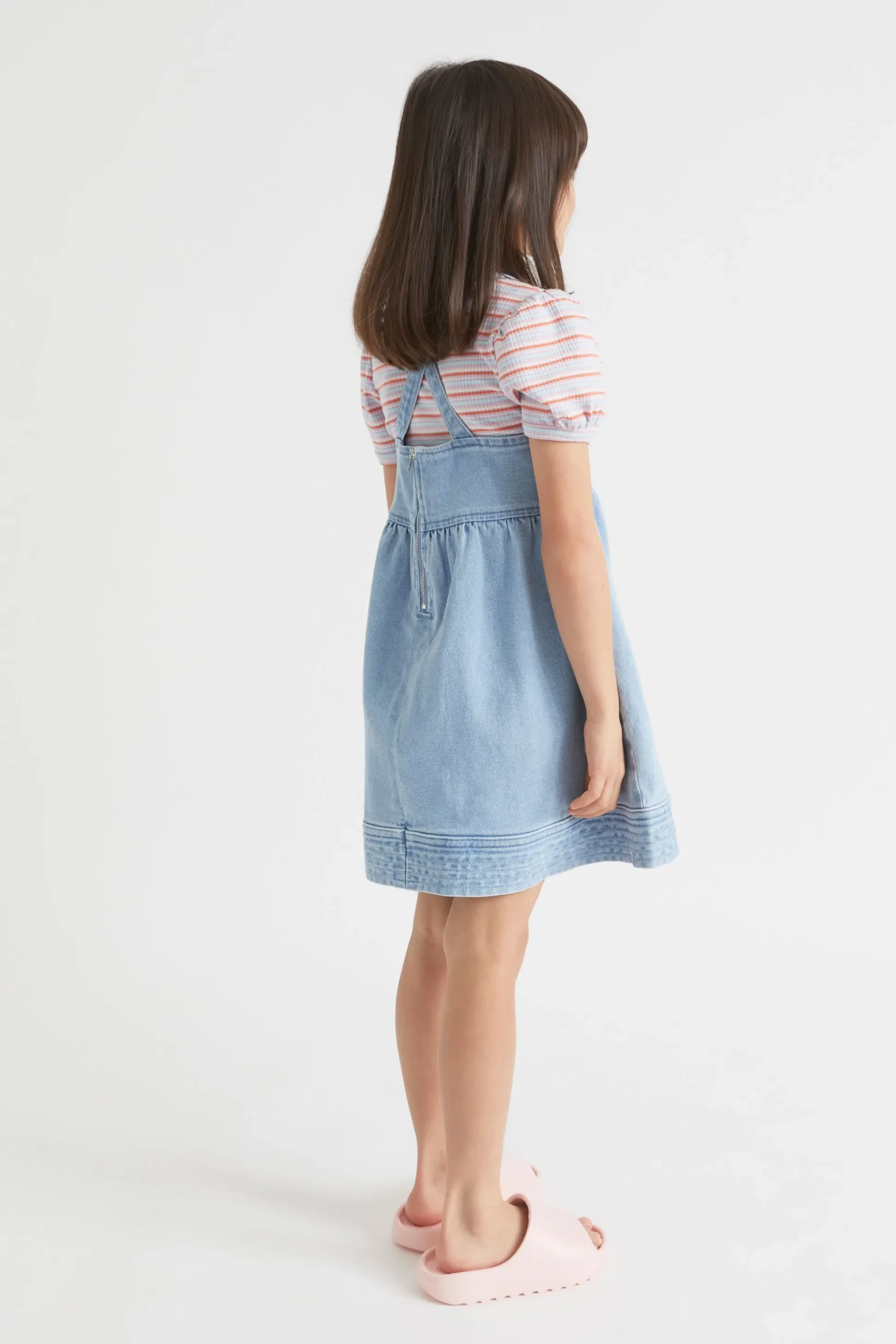 Seed Heritage Denim & Jeans-Denim Pinafore Classic Wash