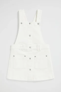 Seed Heritage Denim & Jeans-Denim Pinafore Canvas Wash