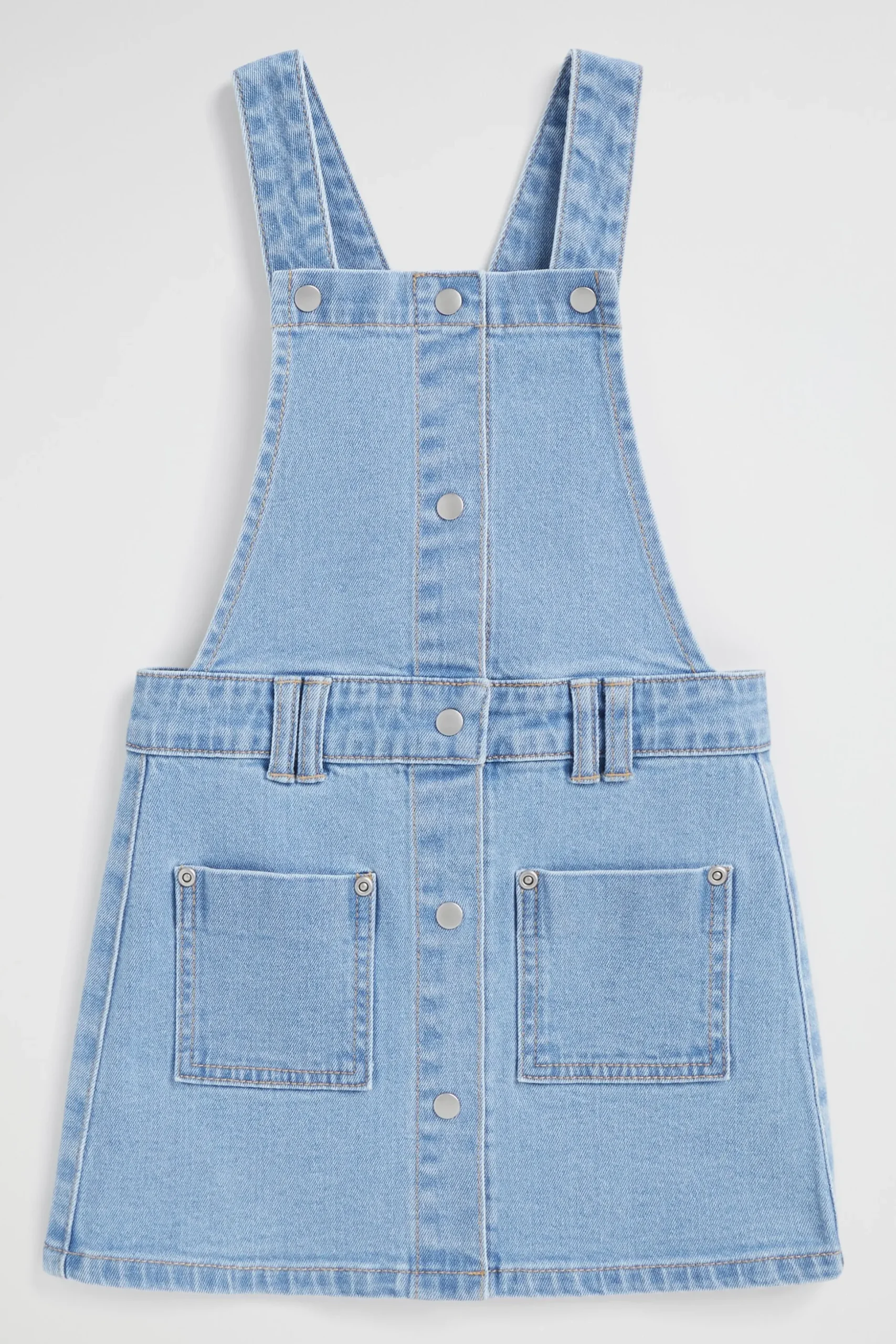 Seed Heritage Denim & Jeans-Denim Pinafore Original Indigo