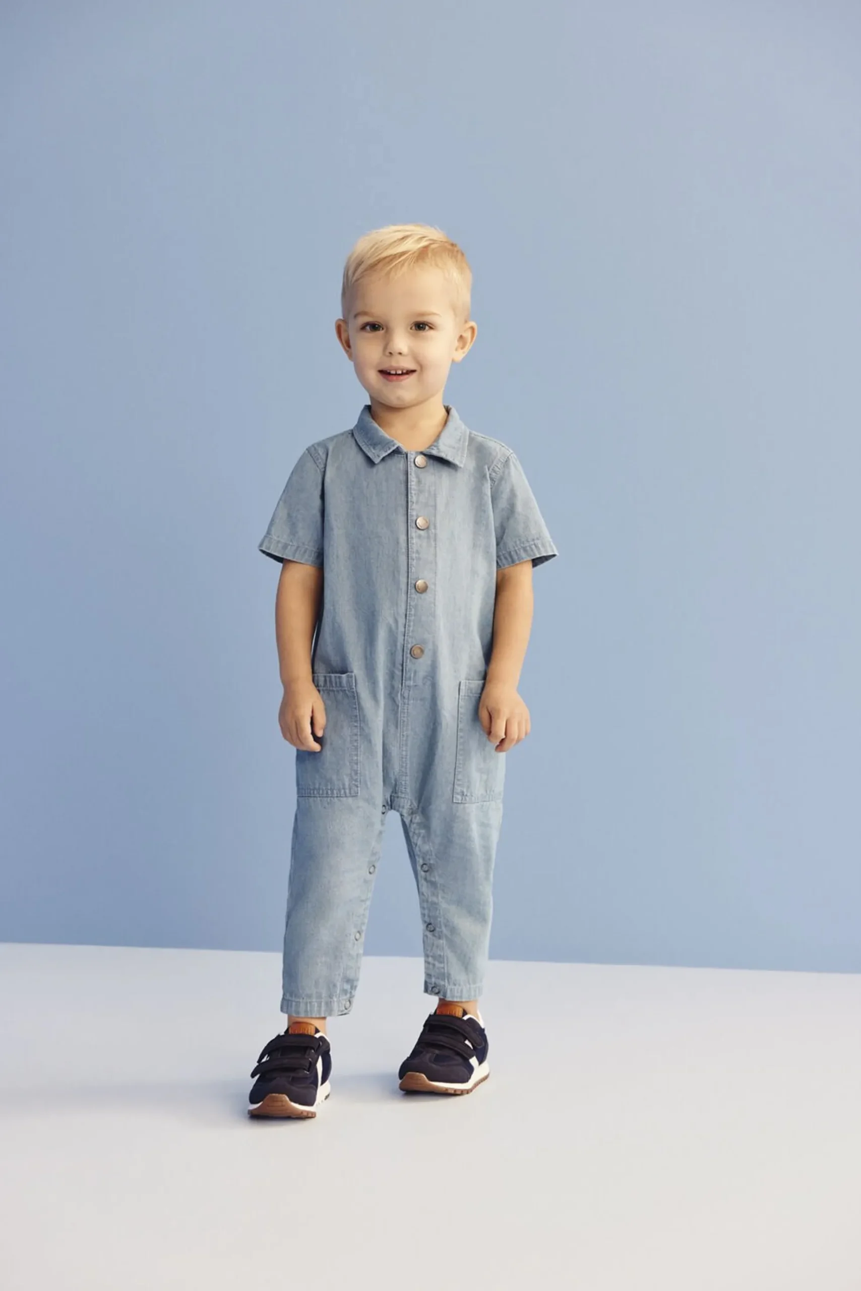 Seed Heritage Denim & Jeans-Denim Romper Mid Classic