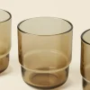 Seed Heritage Kitchen & Dining-Devon Tumbler Set Of 4 Amber