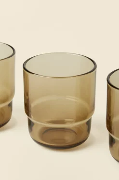 Seed Heritage Kitchen & Dining-Devon Tumbler Set Of 4 Amber