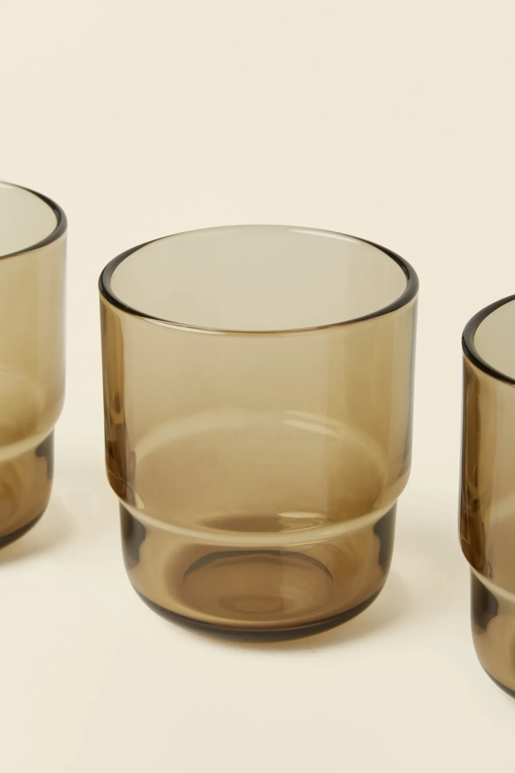 Seed Heritage Kitchen & Dining-Devon Tumbler Set Of 4 Amber