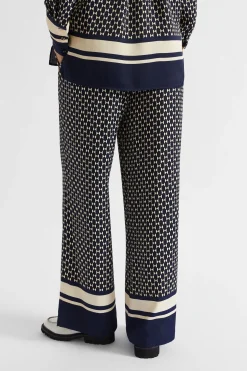 Seed Heritage Pants-Diamond Geo Pant Midnight Sky Geo