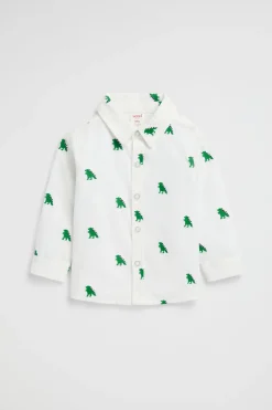 Seed Heritage T-Shirts & Tops-Dino Shirt Canvas