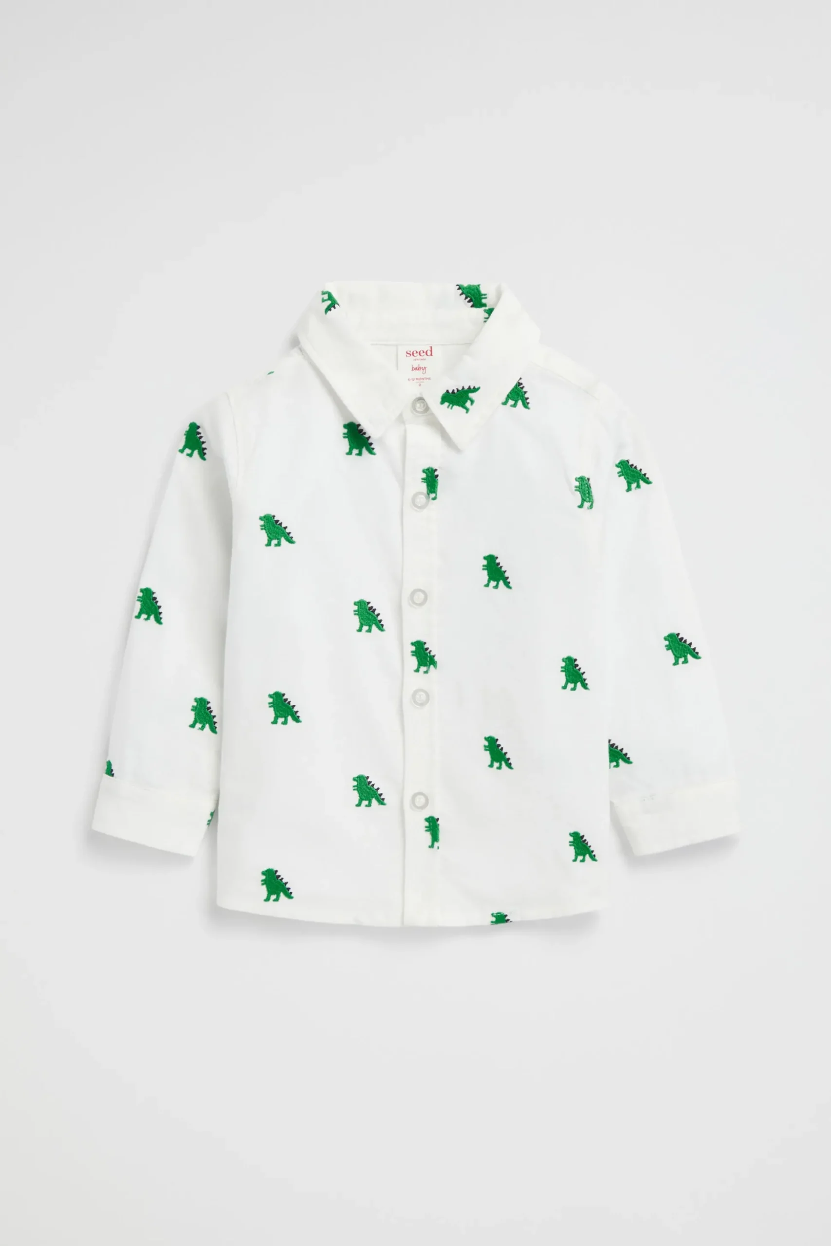 Seed Heritage T-Shirts & Tops-Dino Shirt Canvas