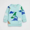 Seed Heritage Knitwear & Sweaters-Dino Sweat Lagoon